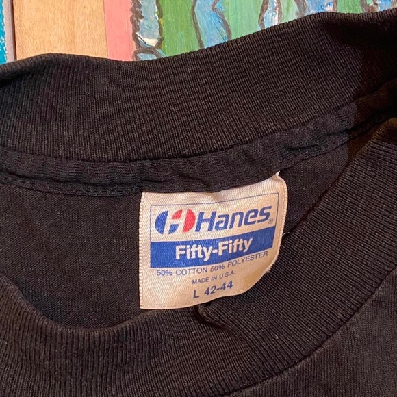 Vintage Silent Warriors 312th Battalion Single Stitch T Shirt - Picture 3 of 4